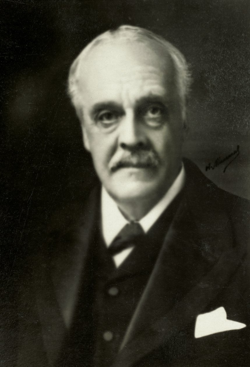 Ritratto di Lord Arthur Balfour (foto) da Henri Manuel