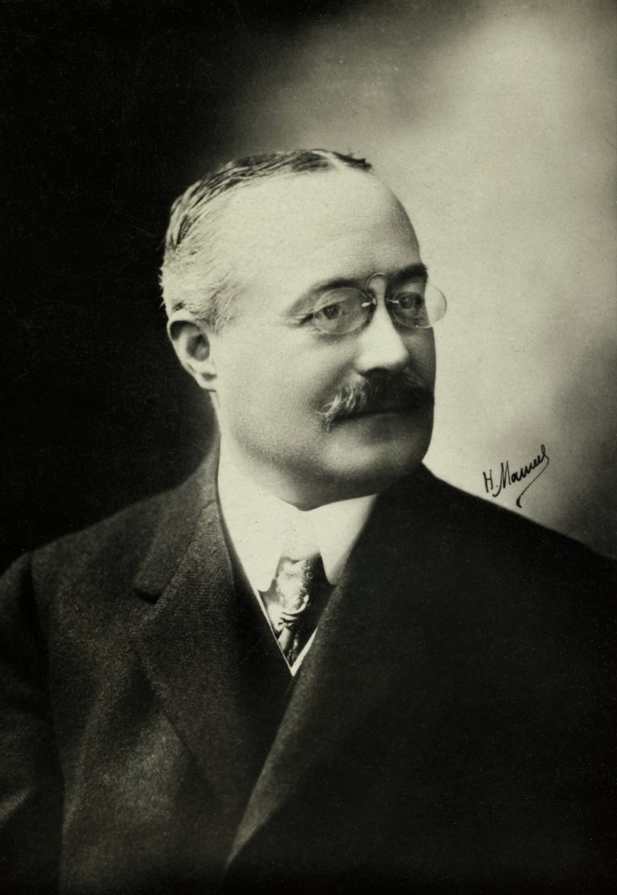 Ritratto di Pierre Mille (foto) da Henri Manuel