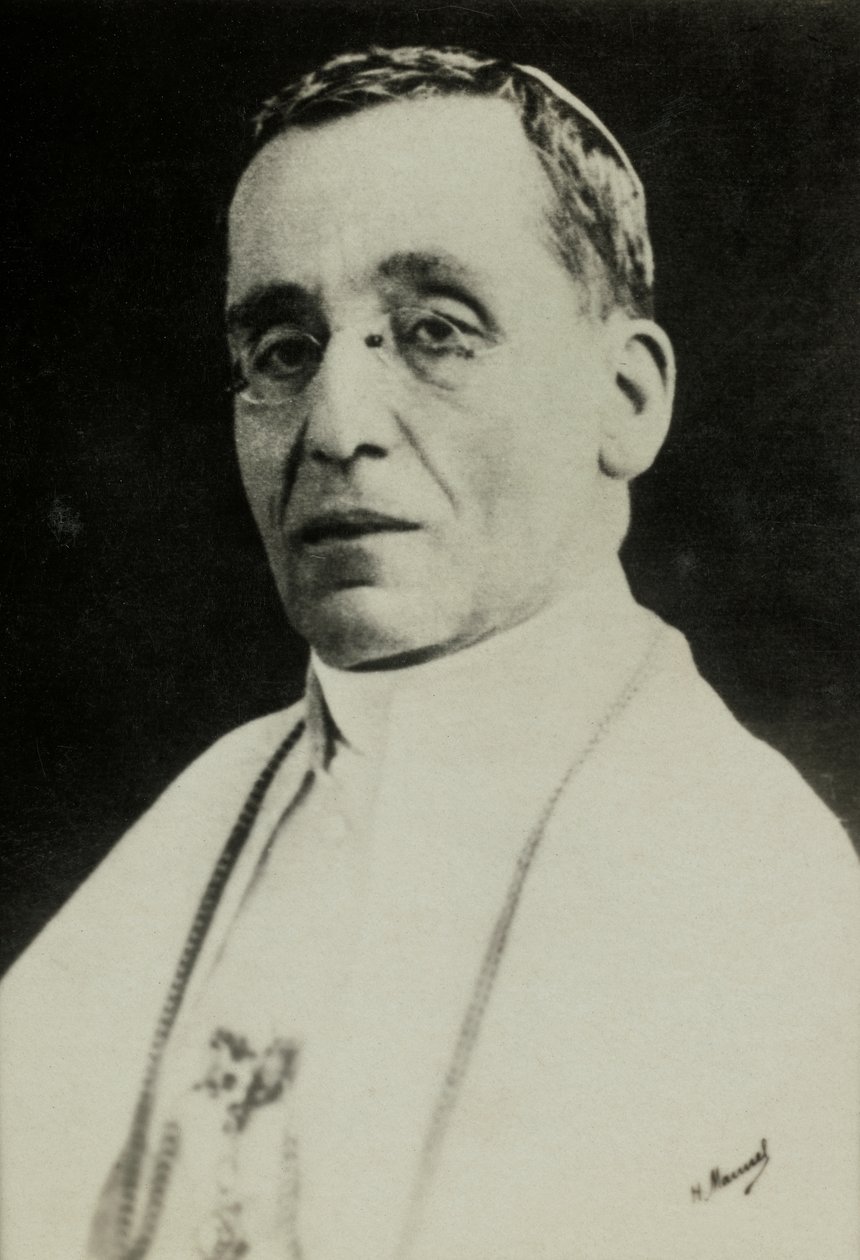 Ritratto di Papa Benedetto 15 (foto) da Henri Manuel
