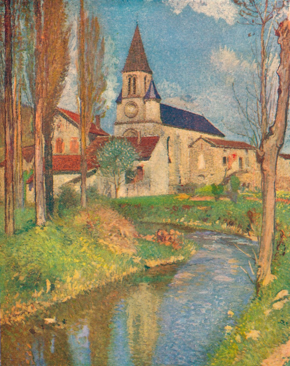 La Chiesa di La Bastide da Henri Martin