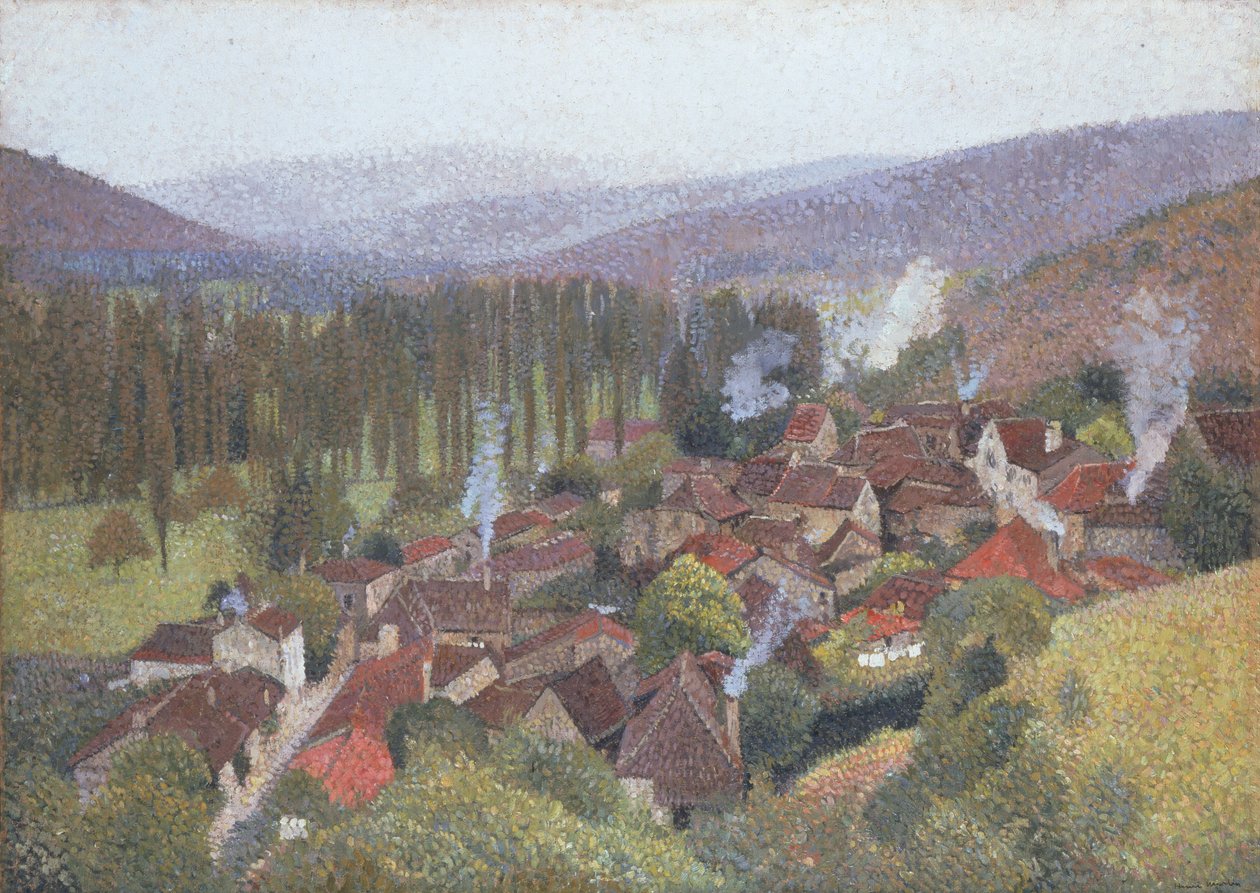 Veduta della Terrasse de Marquayrol, Labastide du Vert da Henri Martin