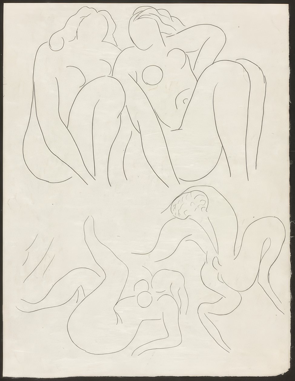 Un fauno nel pomeriggio, tavola quindici da Poesie di Mallarmé da Henri Matisse
