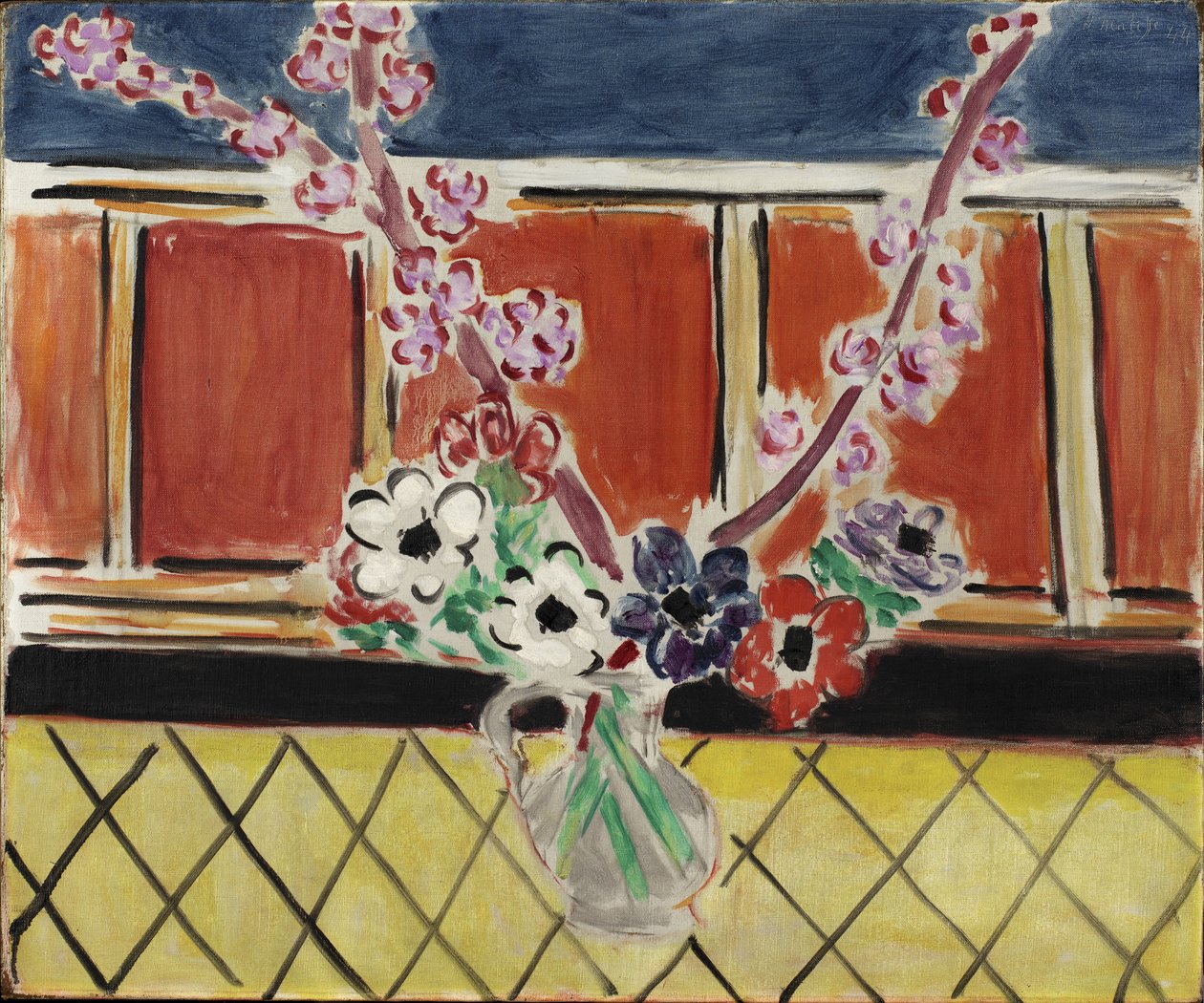 Anemoni e fiori di pesco da Henri Matisse