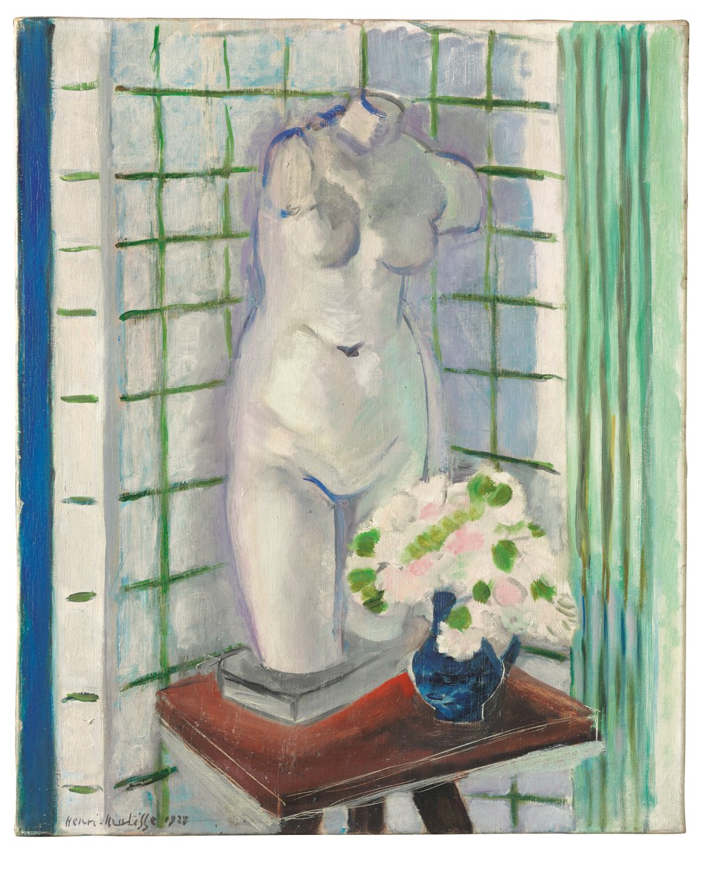 Antico e garofani da Henri Matisse