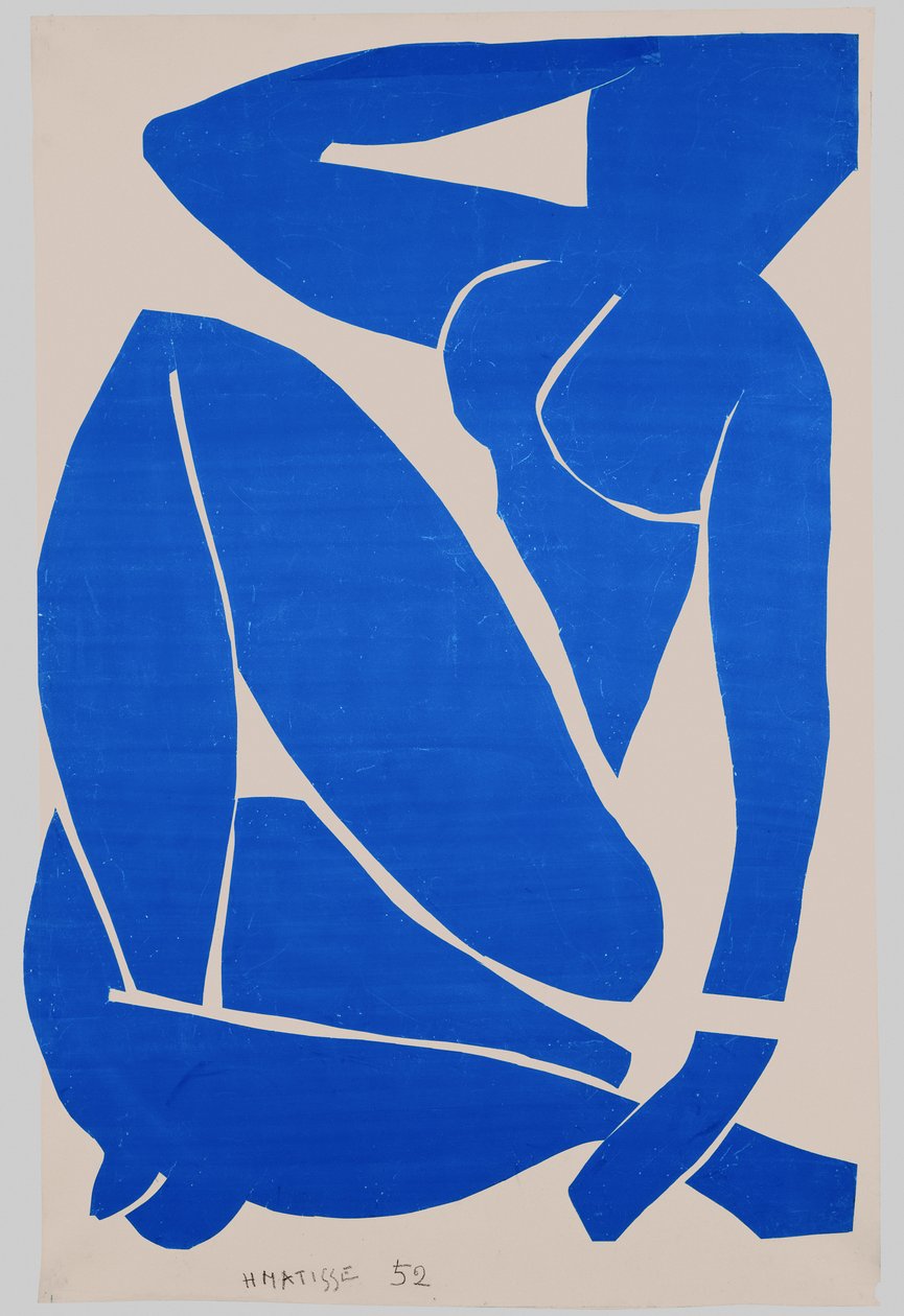 Nudo blu III da Henri Matisse