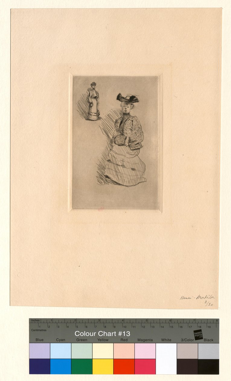Due donne in abito da città da Henri Matisse