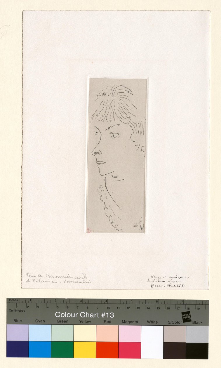 Fanny di tre quarti da Henri Matisse