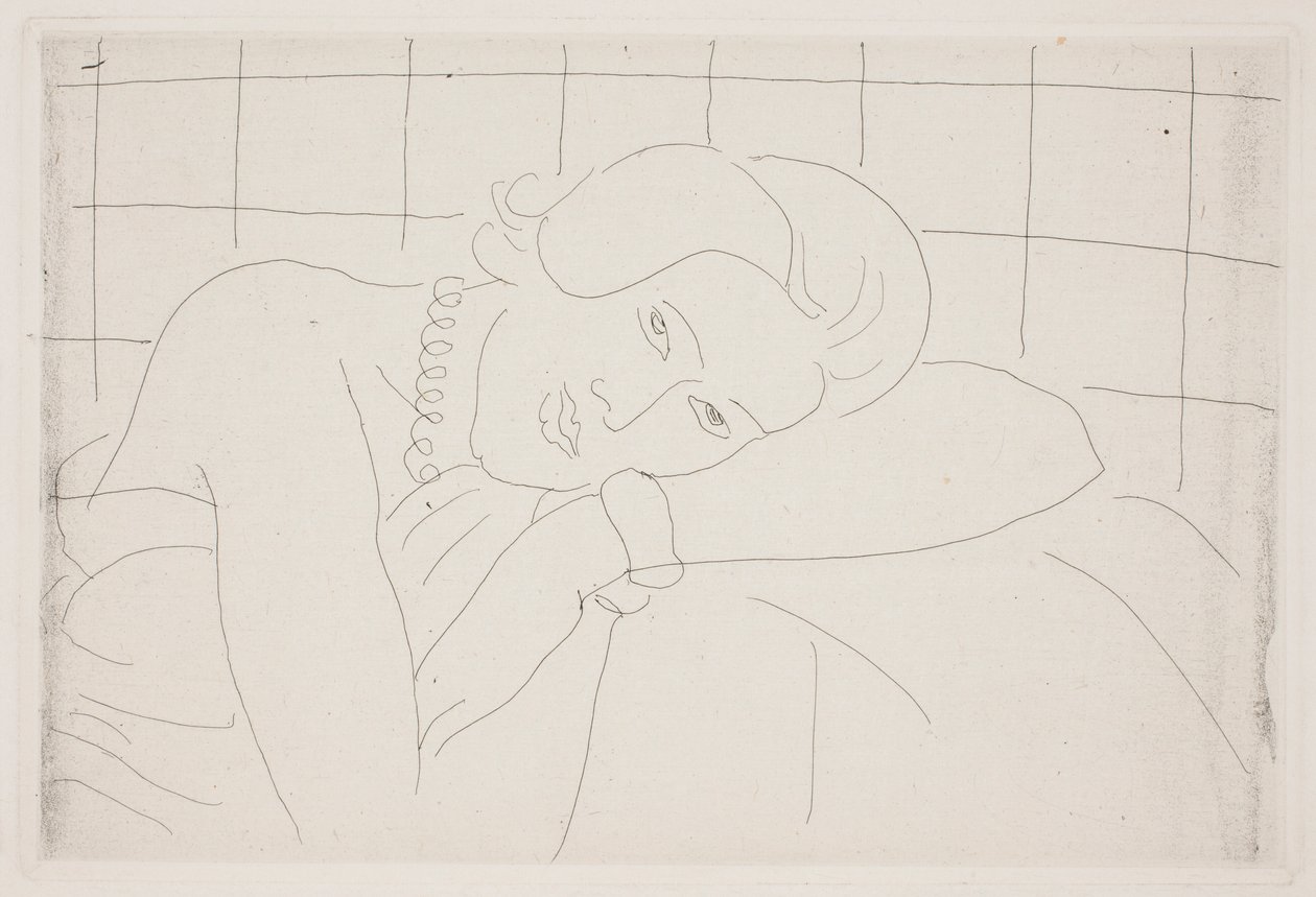 Donna con collana da Henri Matisse