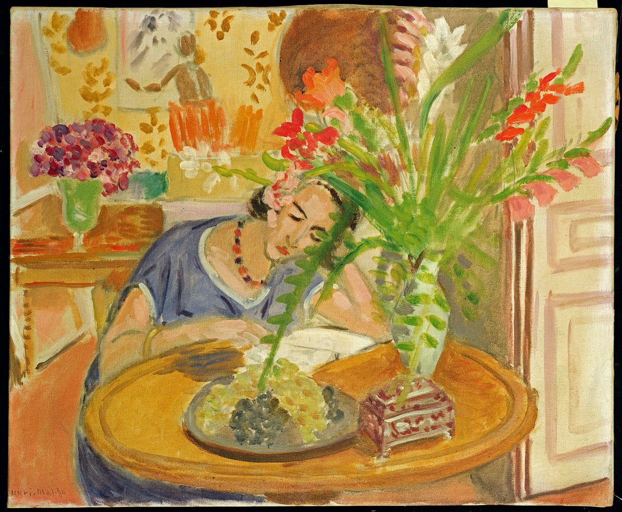 Donna nel Glaieuls da Henri Matisse