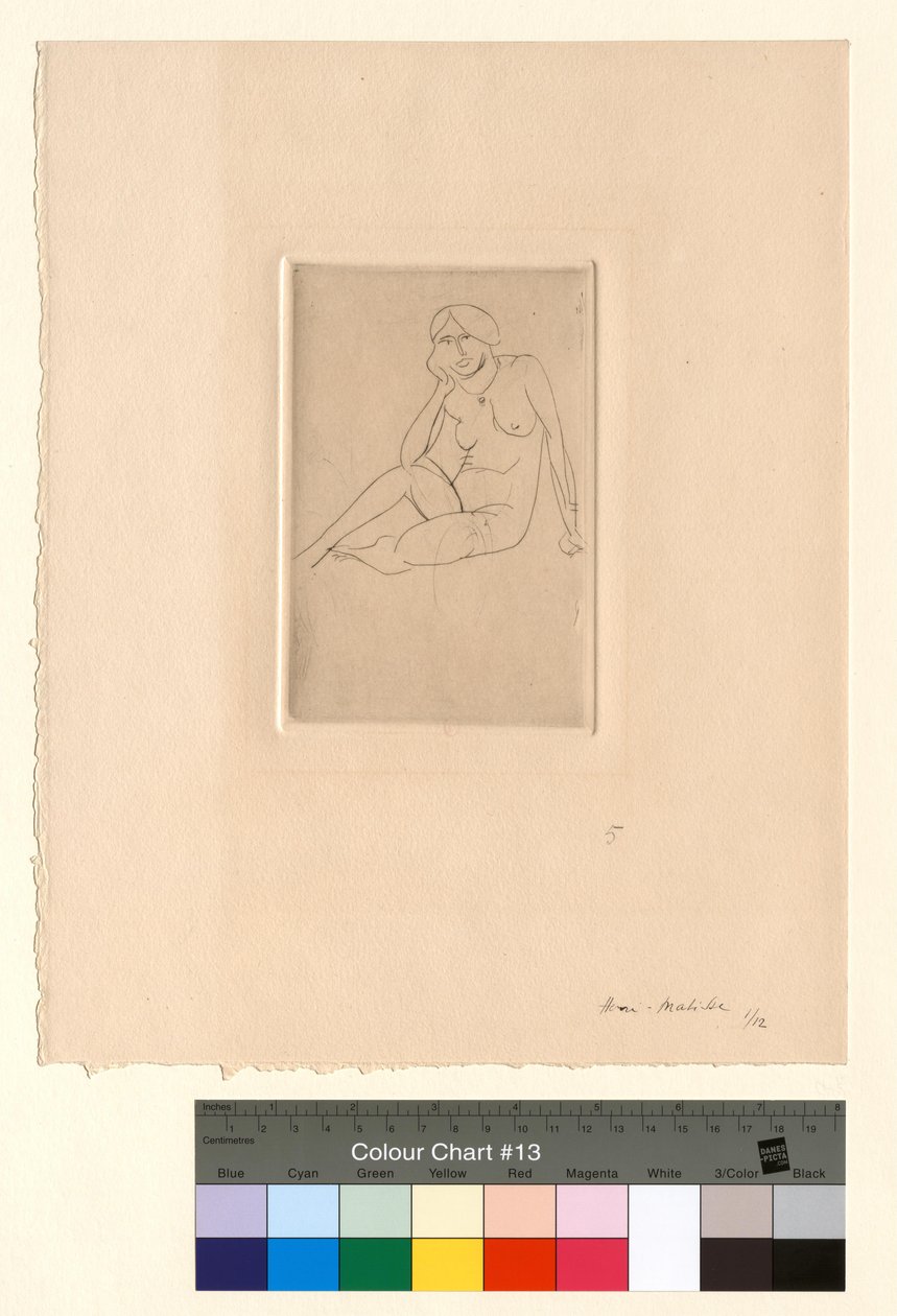 Figura seduta - Nudo da Henri Matisse