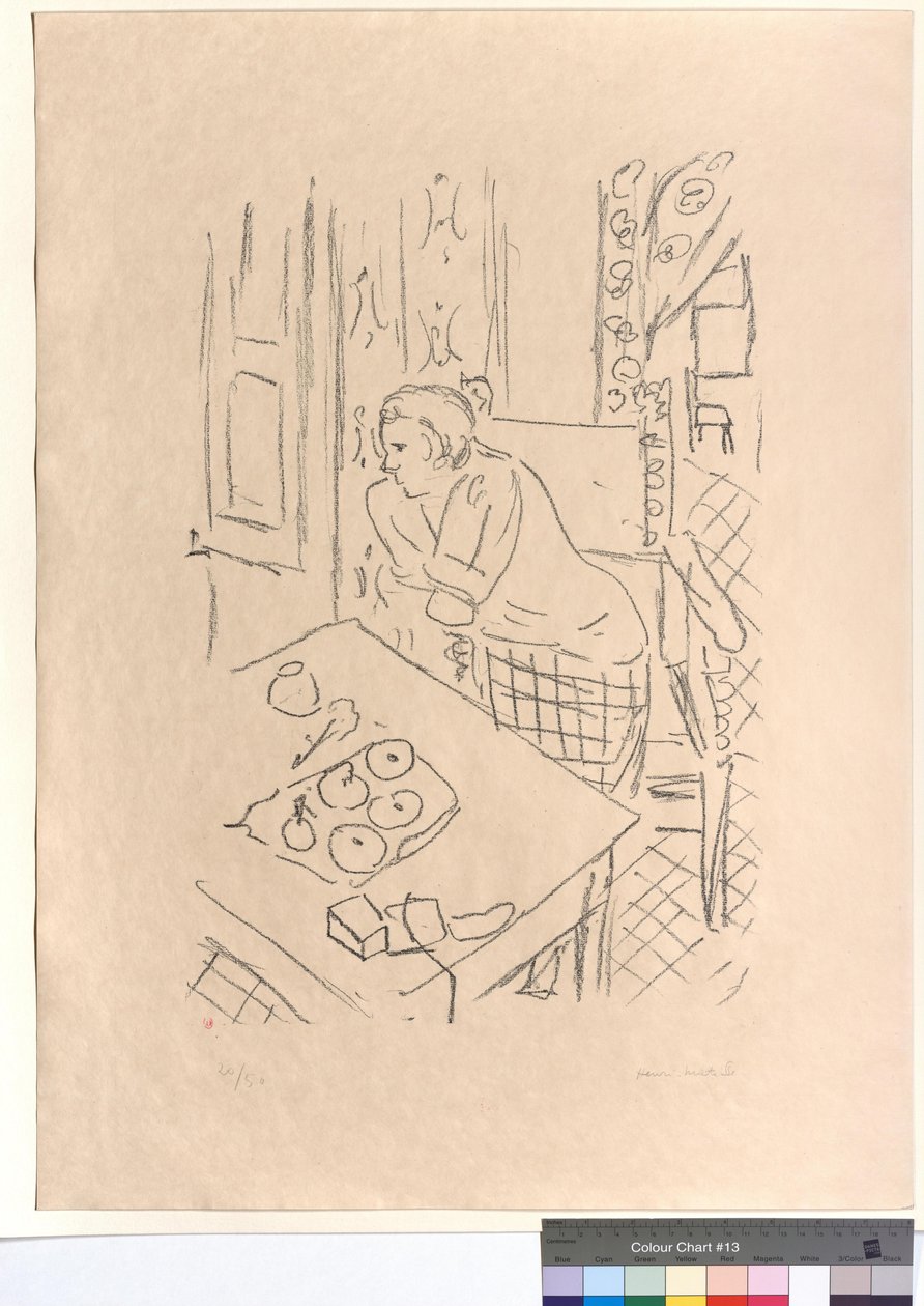 Figura in un interno da Henri Matisse
