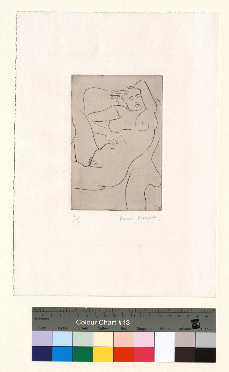 Figura addormentata da Henri Matisse