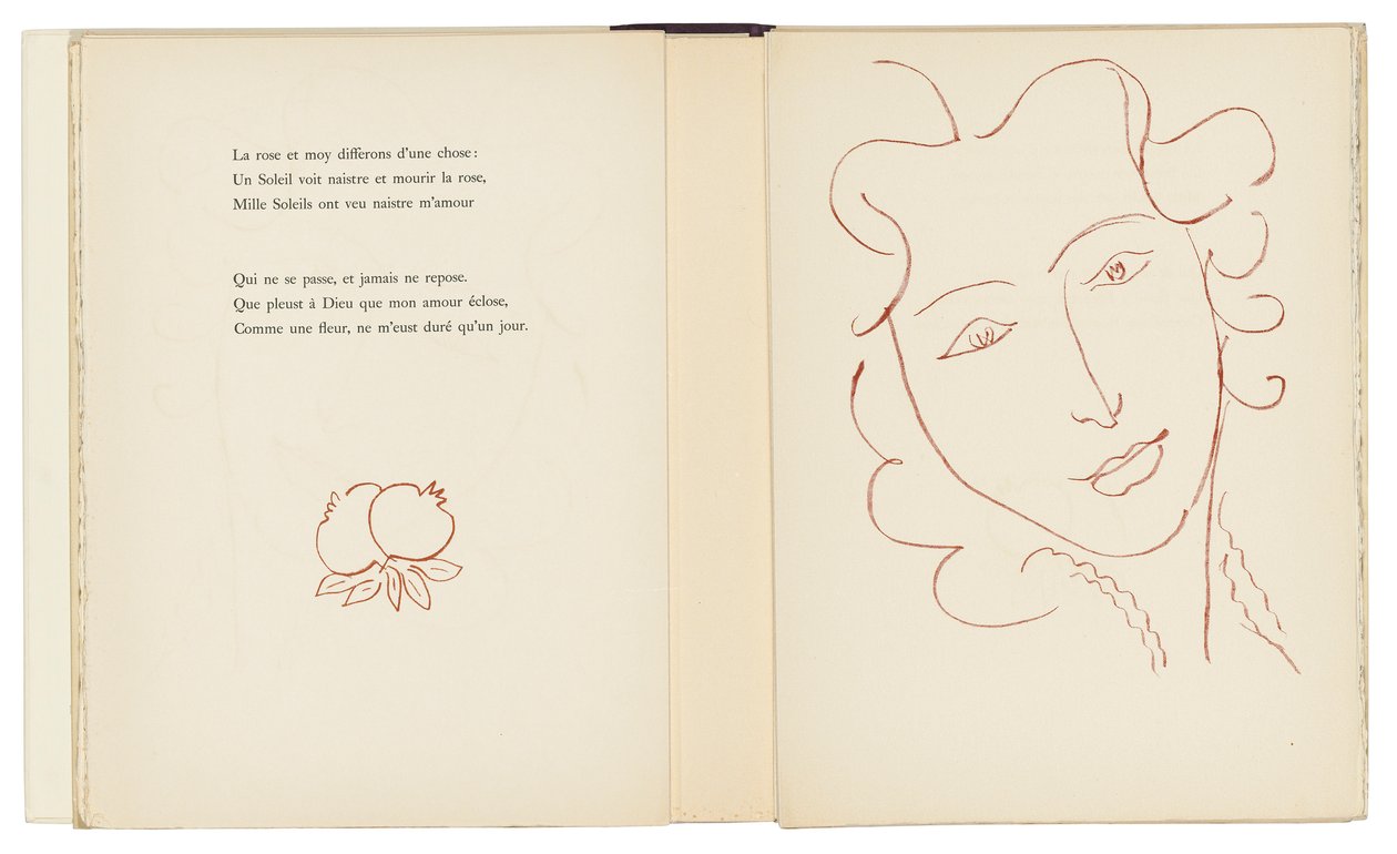 Una selezione degli Amours di Ronsard da Henri Matisse