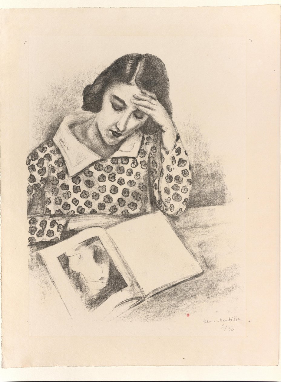 Grande lettrice da Henri Matisse