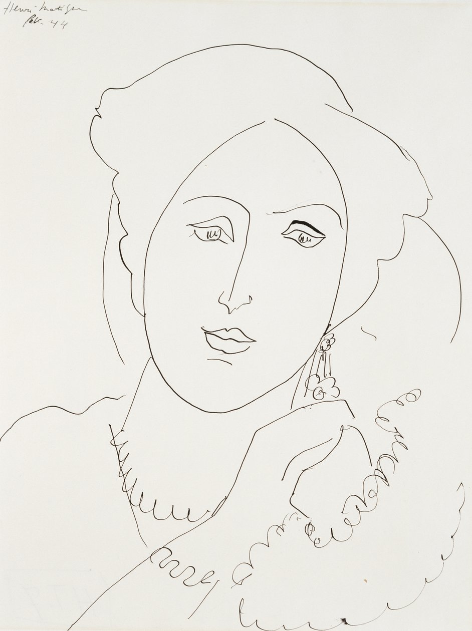Testa da Henri Matisse