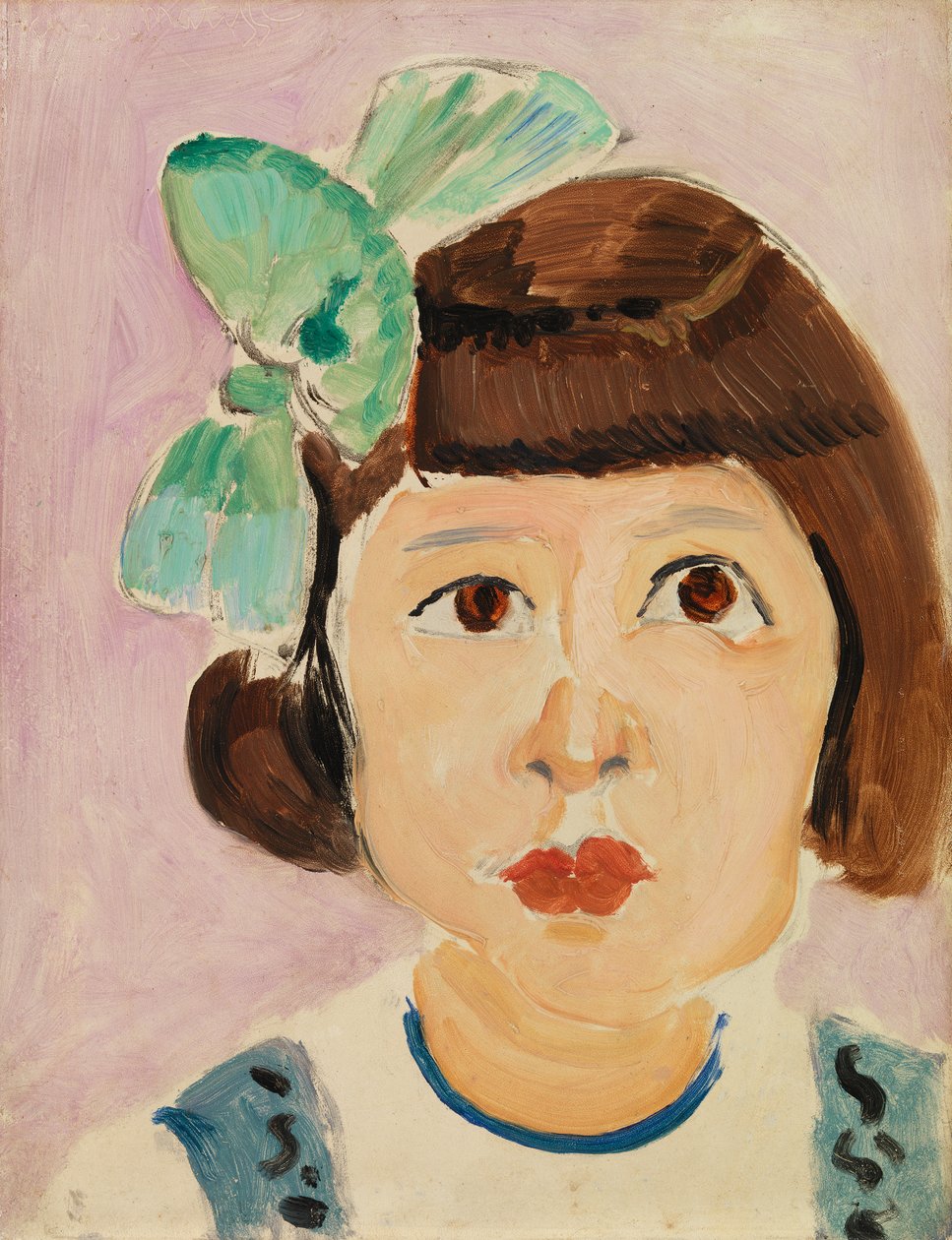 Testa di ragazza (Tête de fillette) da Henri Matisse