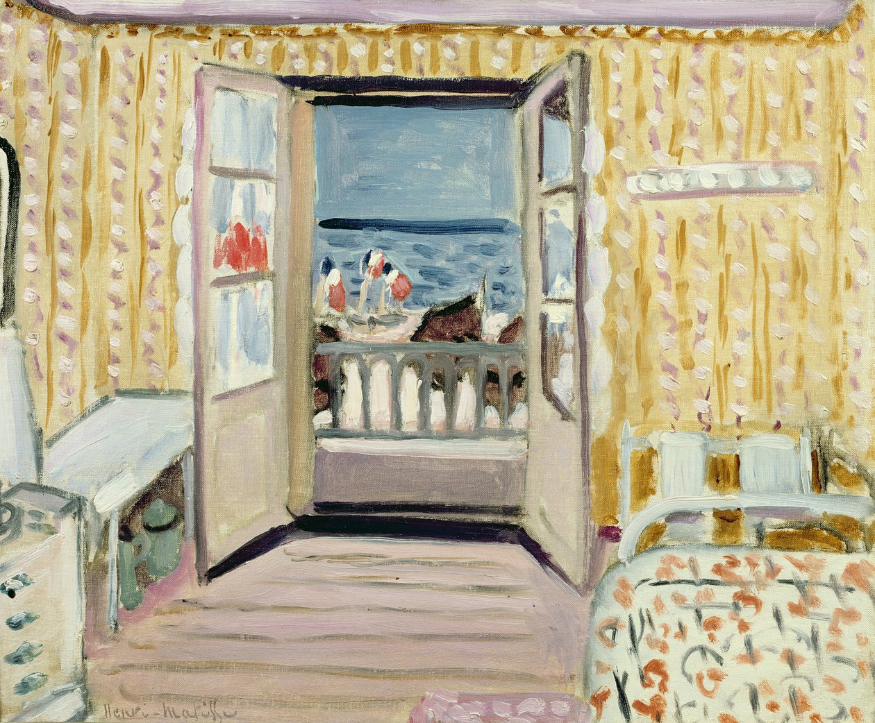 Interno, 14 luglio, Etretat da Henri Matisse