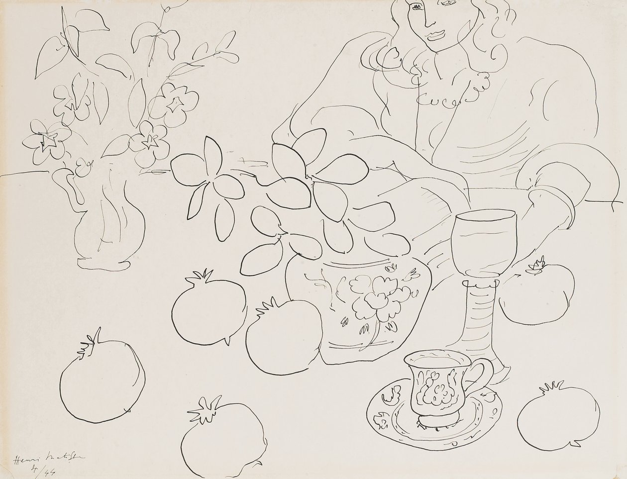 Interior Scene da Henri Matisse