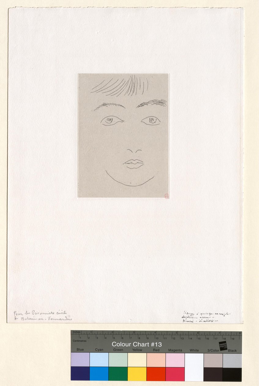 Josette Gris (serafica) da Henri Matisse
