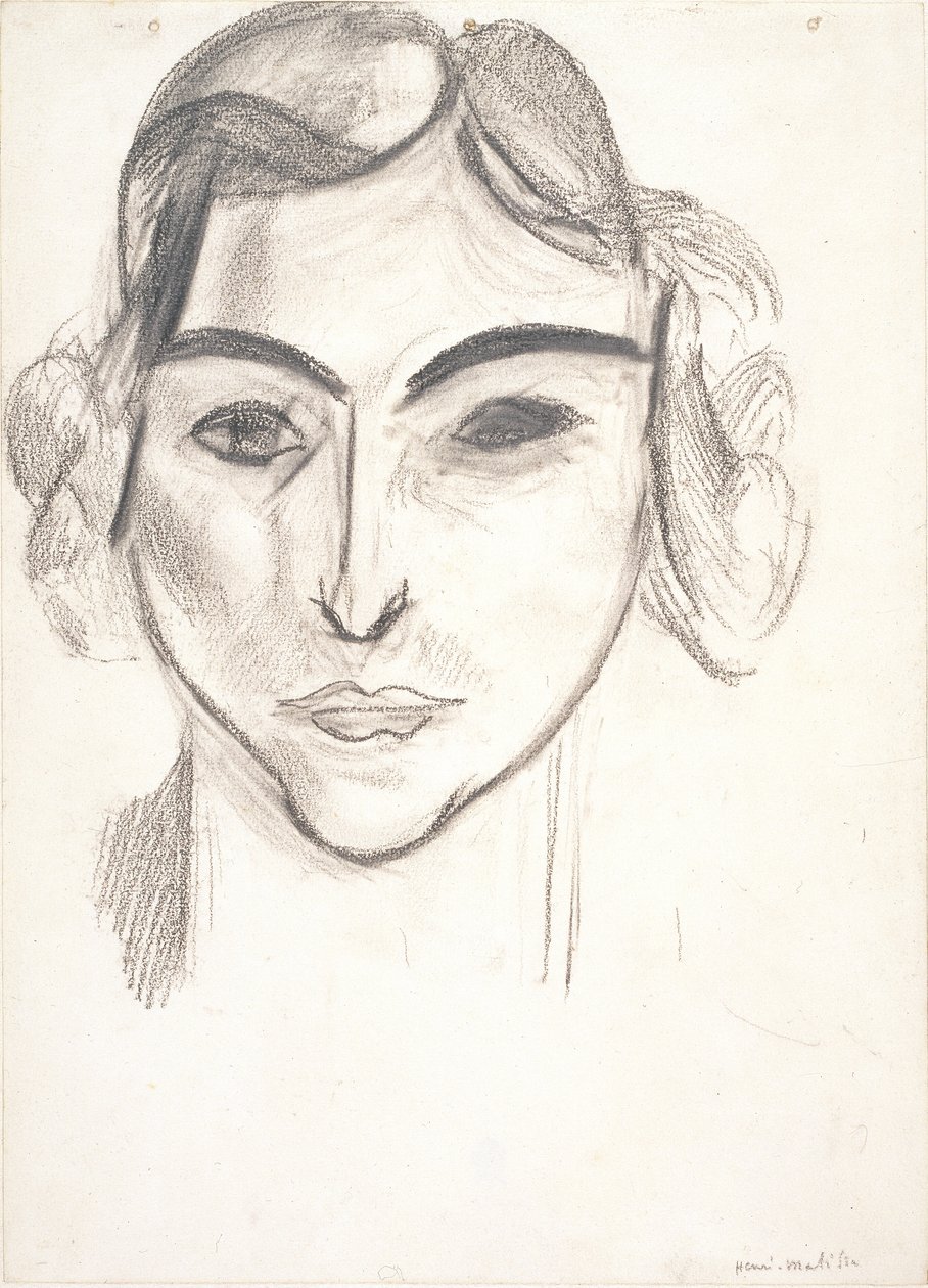 Testa di donna. Ritratto di Laurette da Henri Matisse