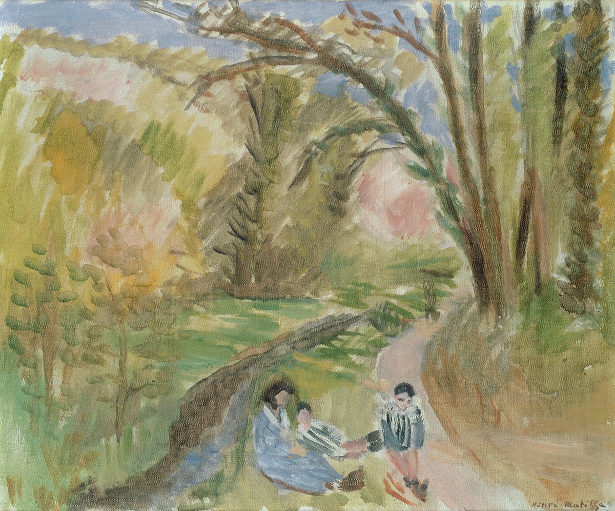 Paesaggio, Sud della Francia (dipinto) da Henri Matisse