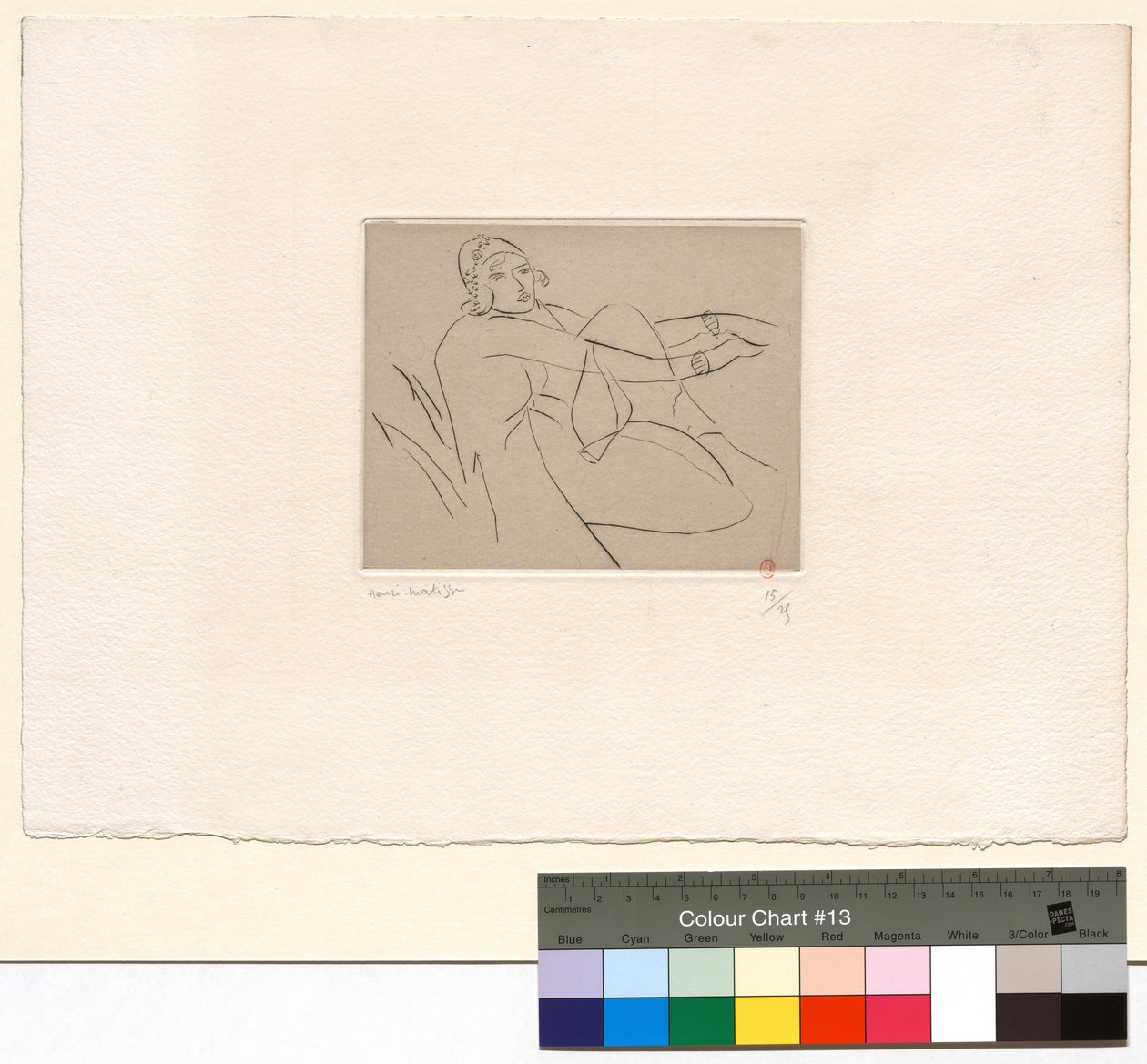 La cuffia fiorita da Henri Matisse