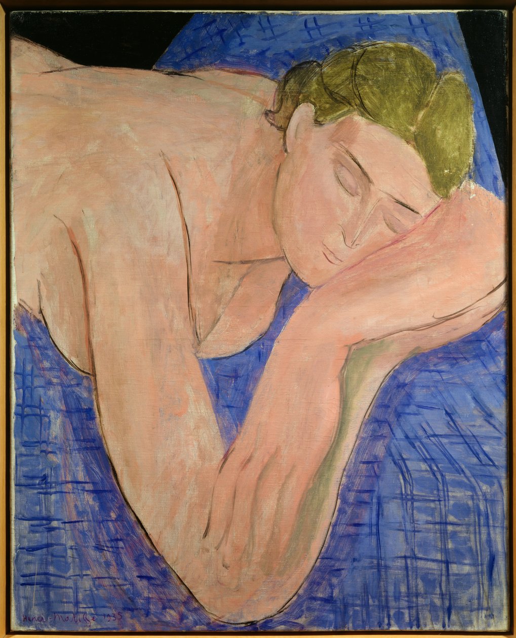 Le reve 1935 (olio su tela) da Henri Matisse