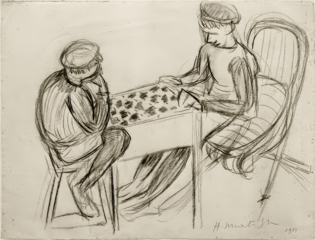 Giocatori di dama da Henri Matisse