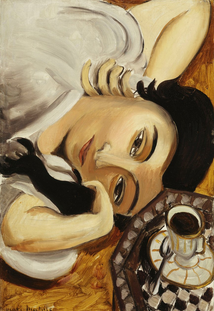 Lorette con una tazza di caffè da Henri Matisse