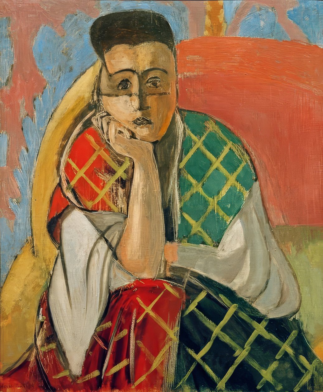 Mademoiselle H.D. Donna con velo da Henri Matisse