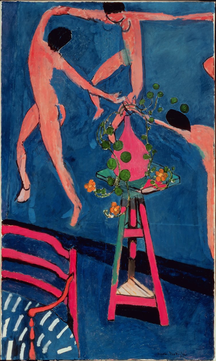 Nasturzi e "La Dance" II da Henri Matisse
