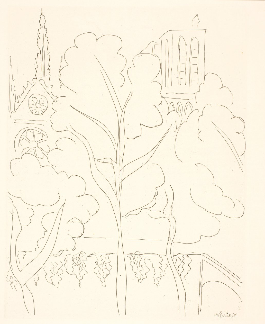Notre-Dame, Parigi da Henri Matisse