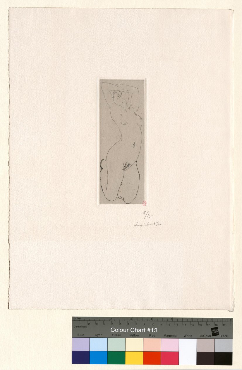 Nudo, inginocchiato e con la schiena inarcata da Henri Matisse