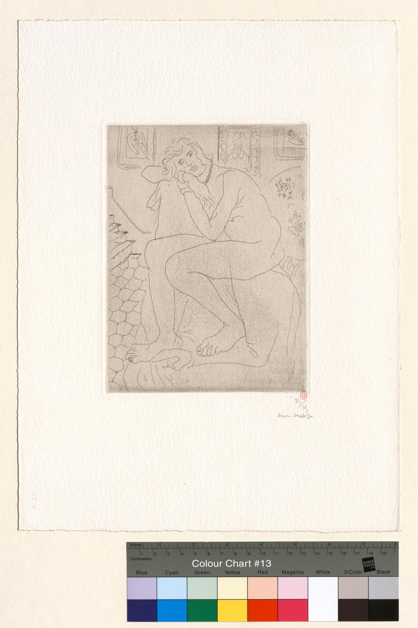Nudo seduto e ritratto di Madame Cézanne da Henri Matisse