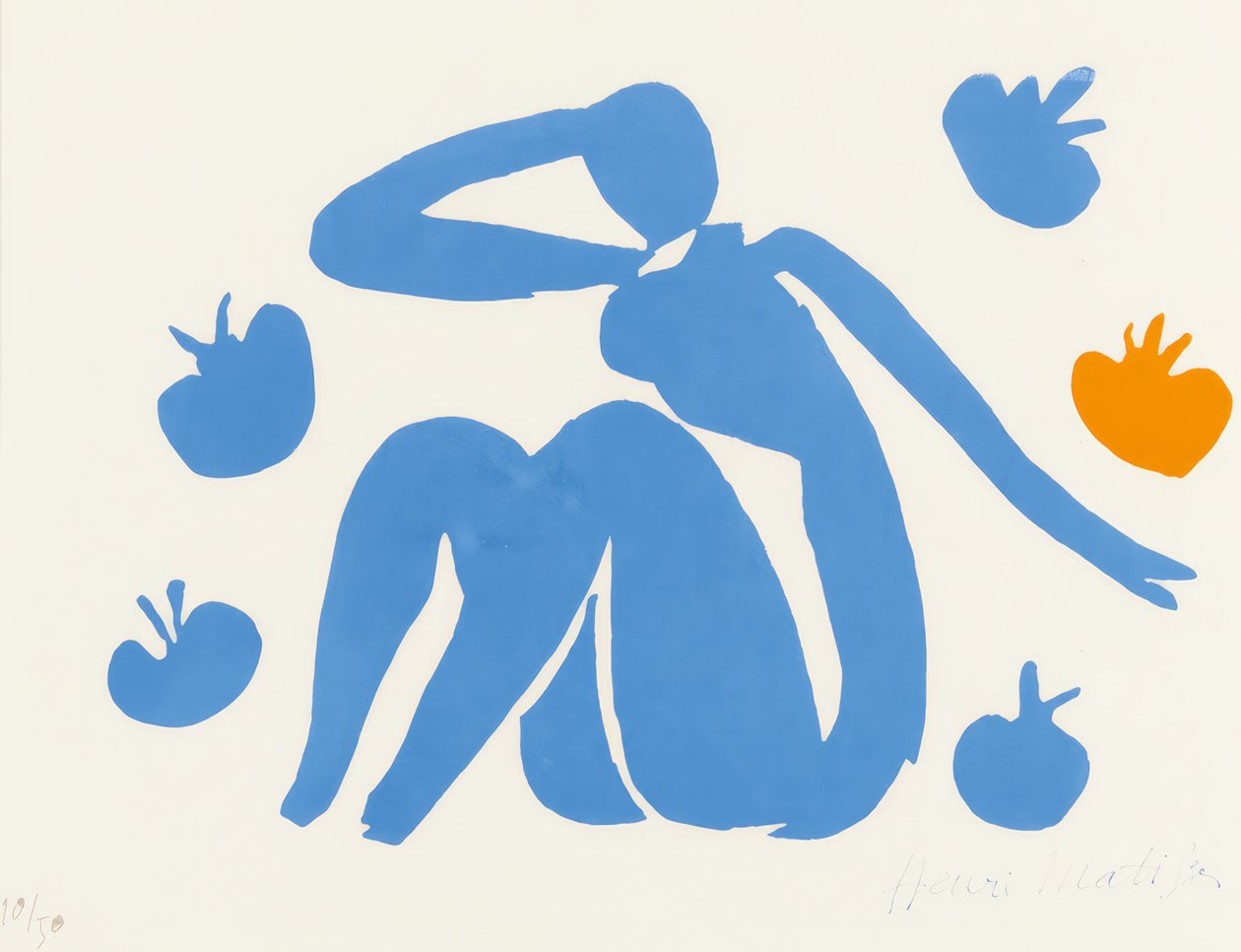 Nudo con arance da Henri Matisse