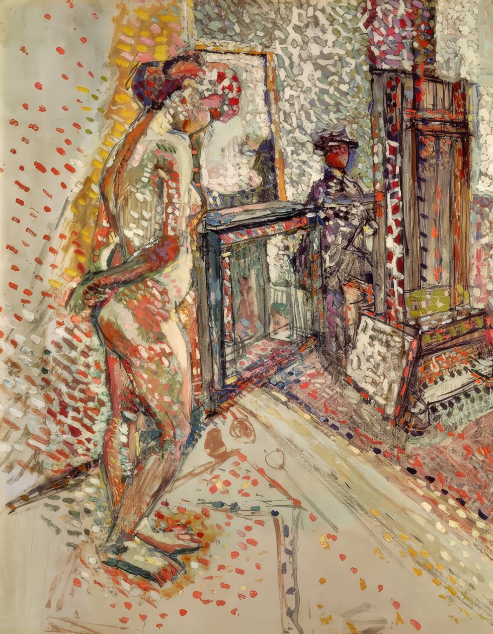 Nudo in studio da Henri Matisse