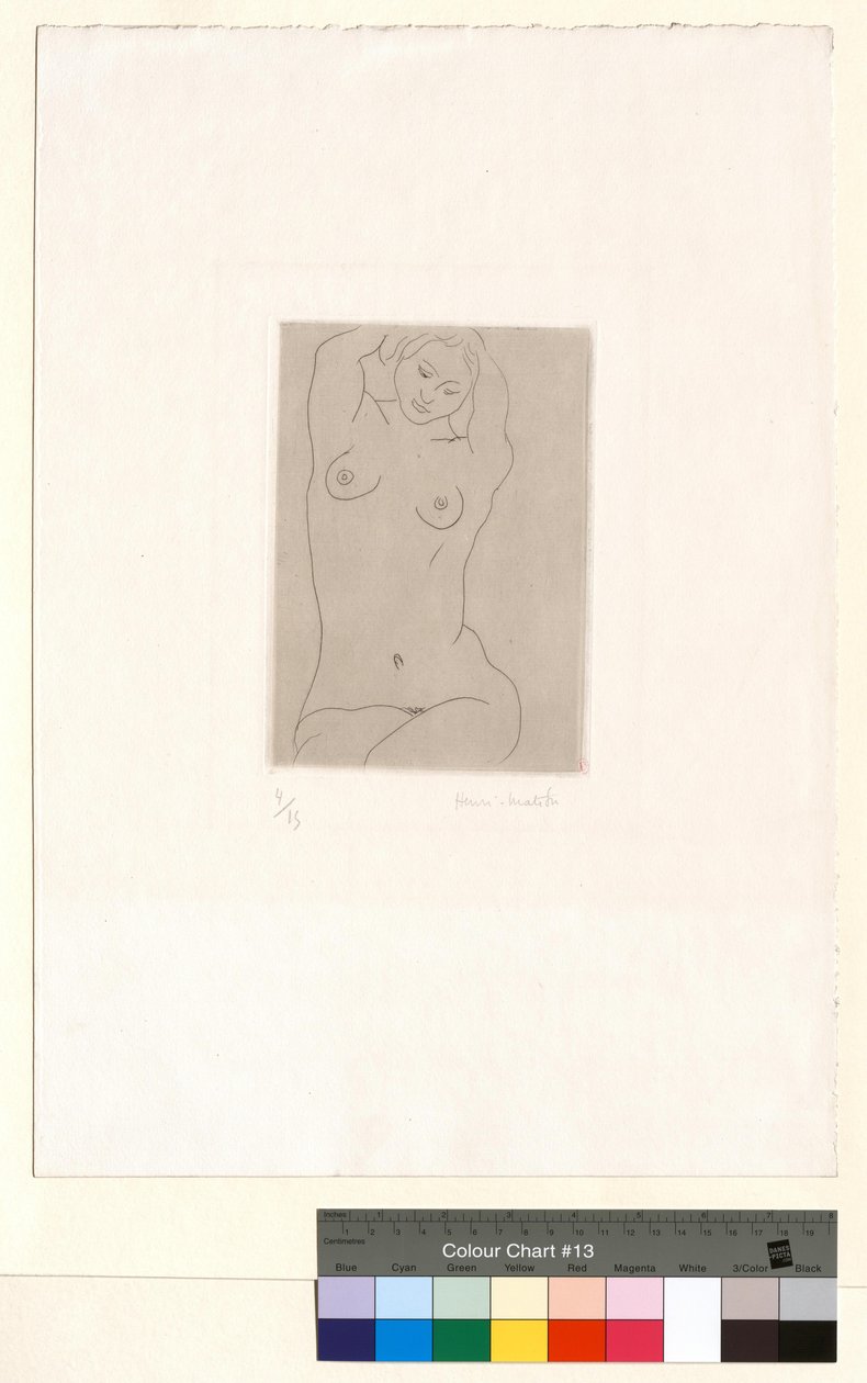 Nudo, le braccia sopra la testa da Henri Matisse