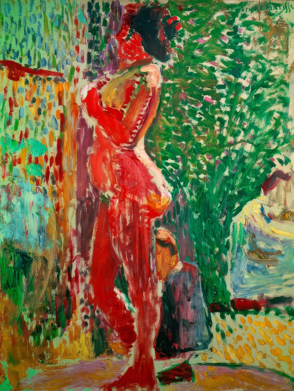 Nudo in studio da Henri Matisse
