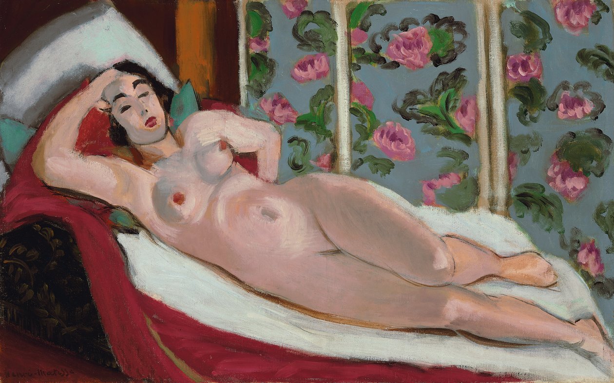 Nudo su una chaise longue da Henri Matisse