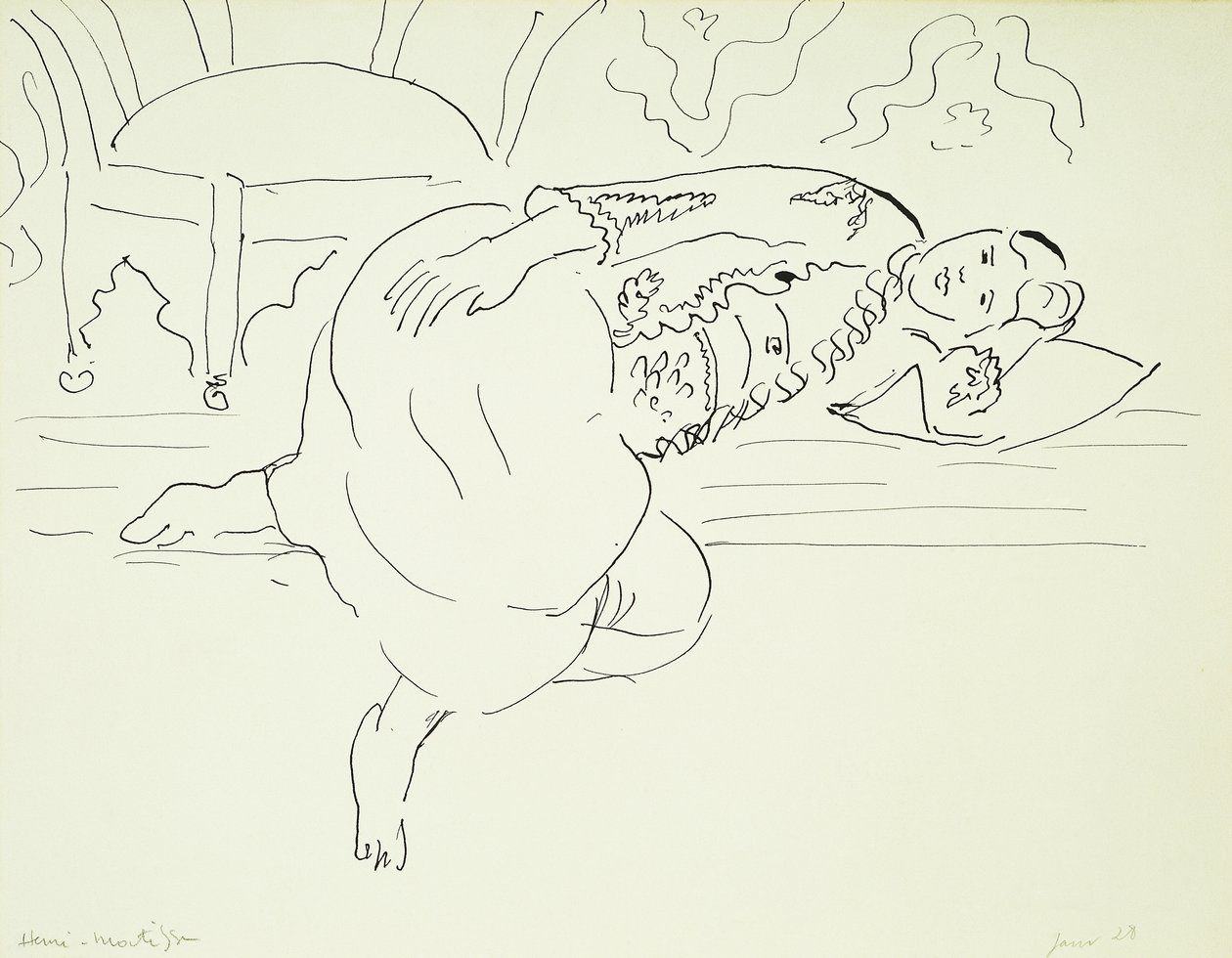 Odalisca da Henri Matisse