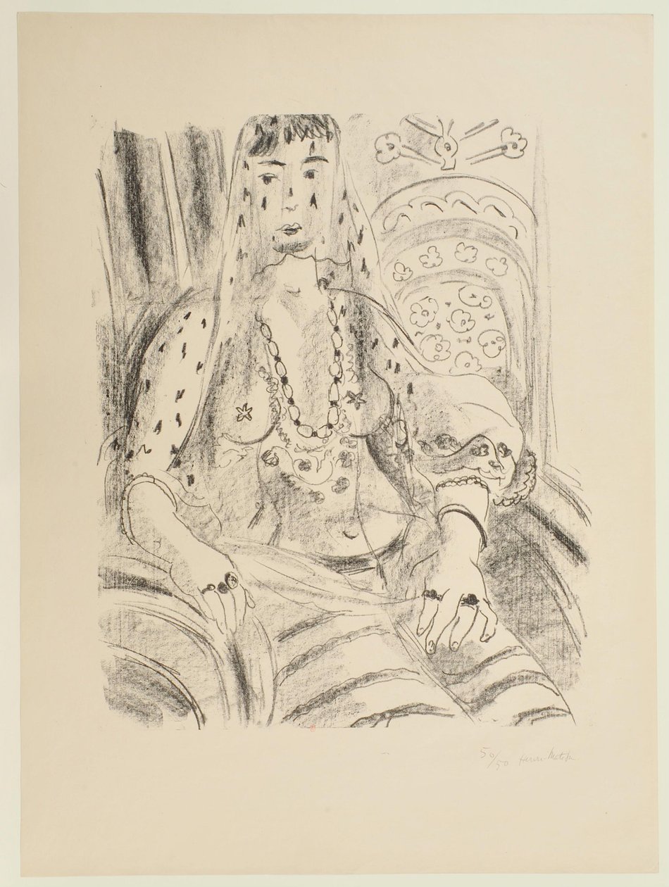 Odalisca velata da Henri Matisse