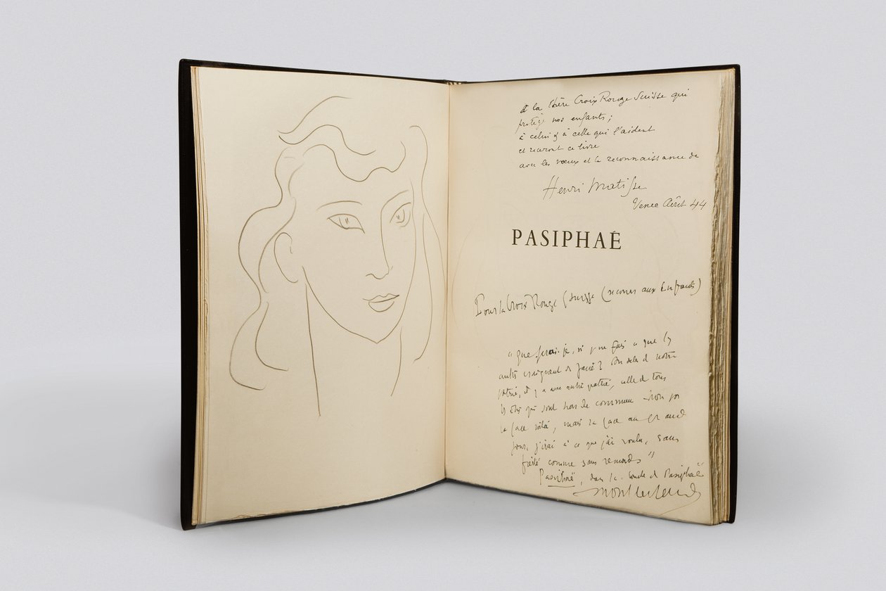 Pasiphaé. Canto di Minosse (les Crétois)" di Henry Millon Montherlant da Henri Matisse