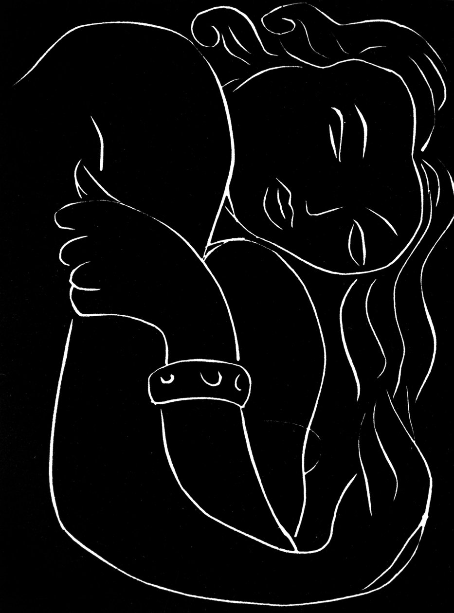 Pasiphae Chant De Minos (Les Crétois) di Henry De Montherlant, Pubblicato nel 1944 da Henri Matisse