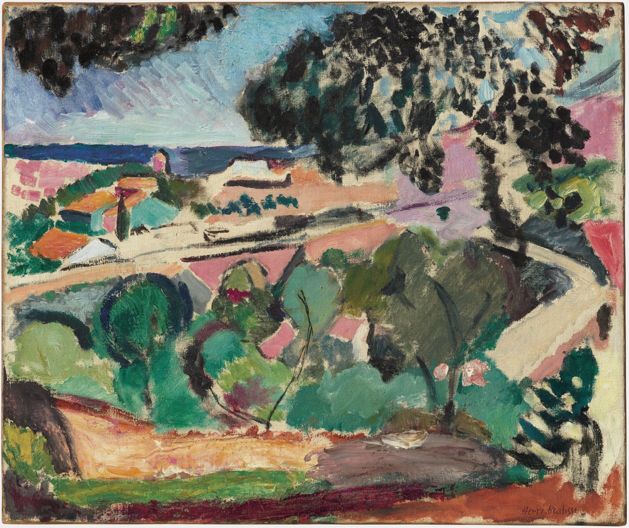 Paesaggio di Collioure da Henri Matisse