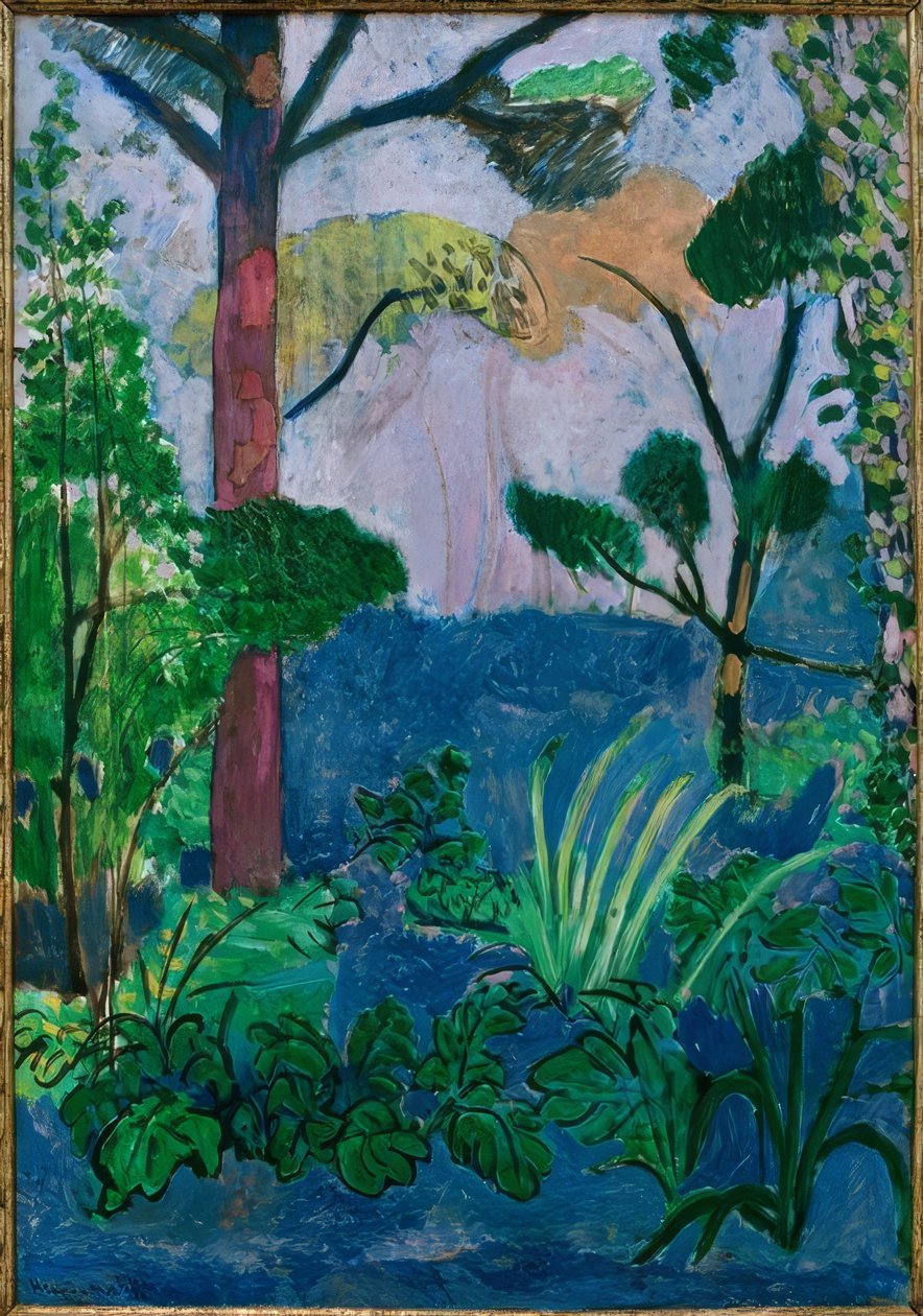 Paesaggio marocchino (Acanthus) da Henri Matisse