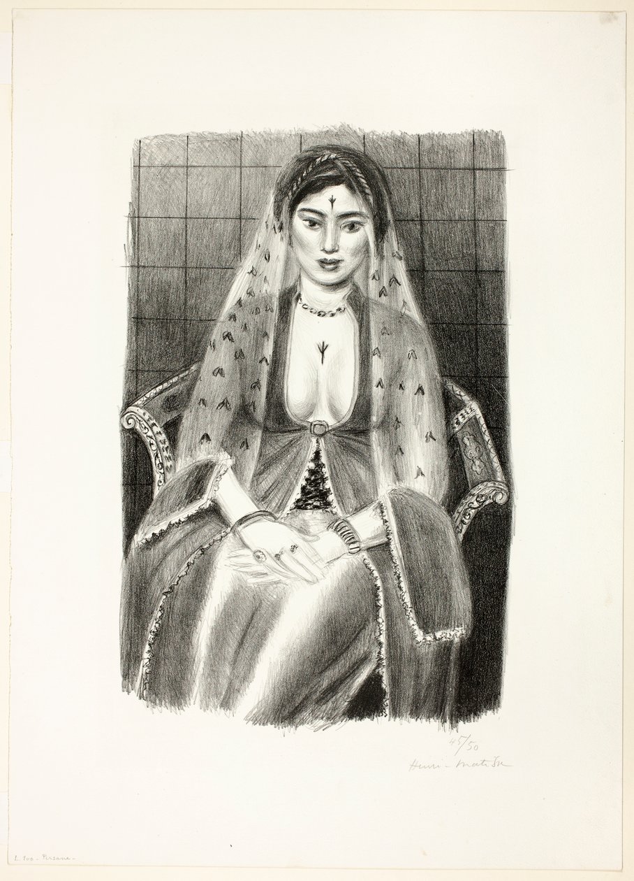 Donna persiana da Henri Matisse