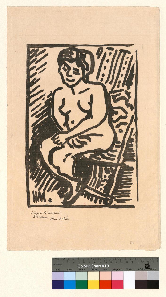 Piccolo legno nero da Henri Matisse