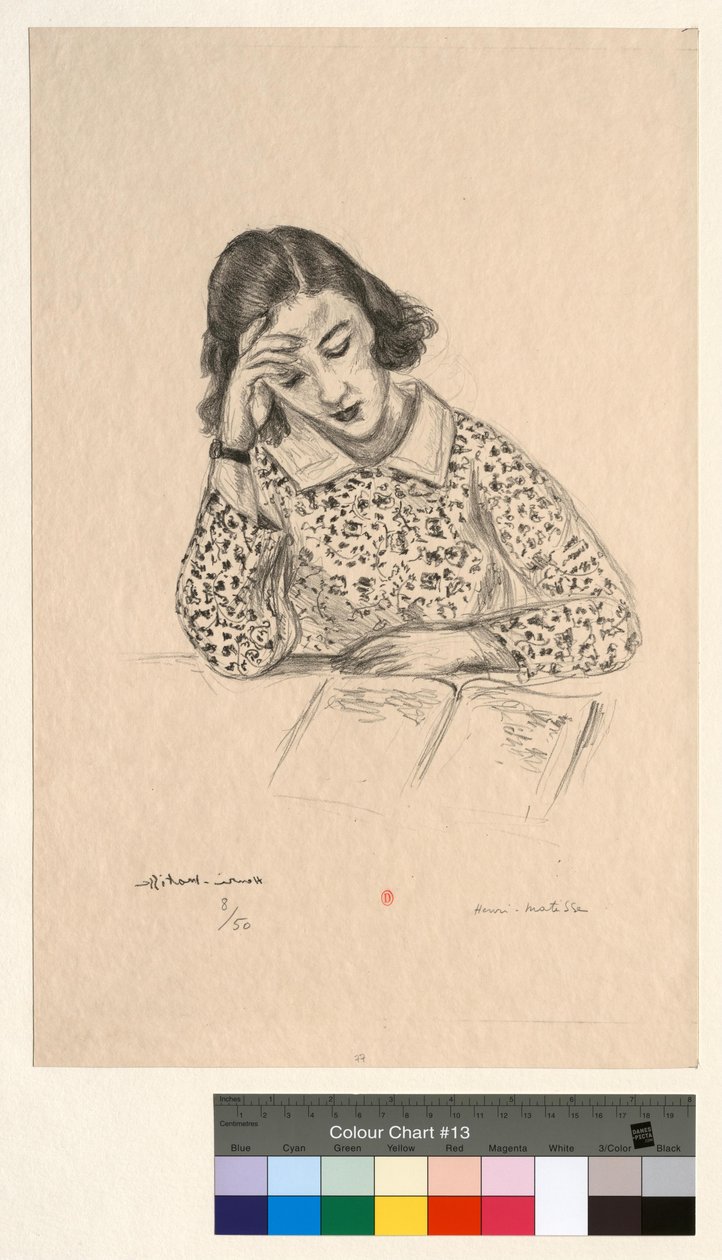 Piccola lettrice da Henri Matisse