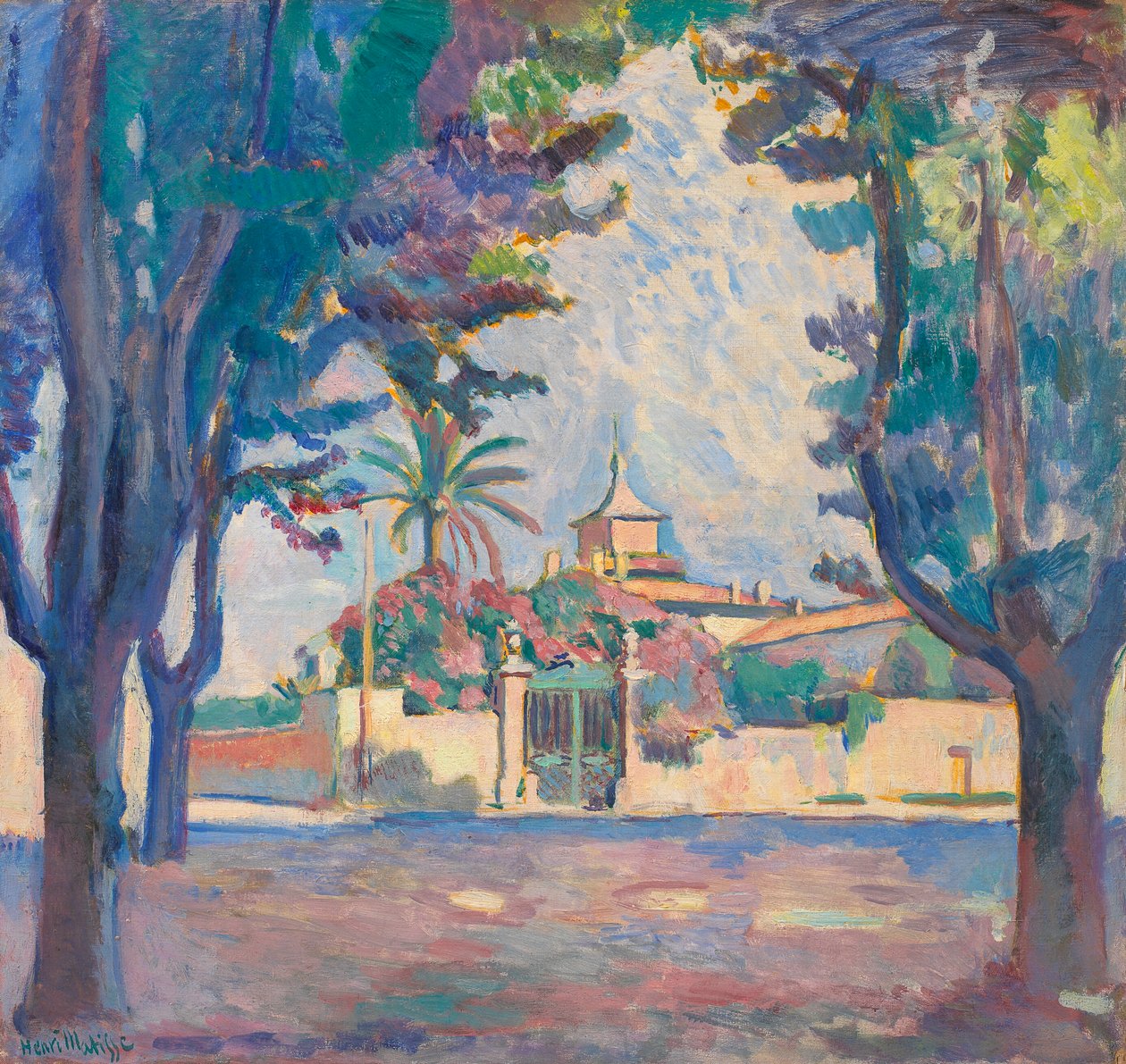 Place des Lices, Saint-Tropez da Henri Matisse
