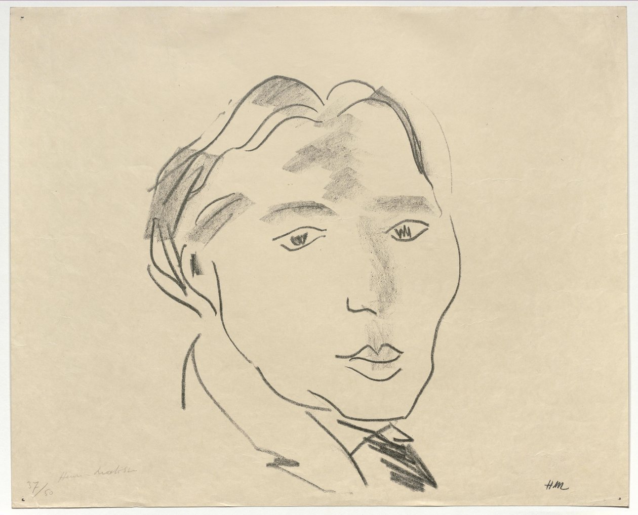 Ritratto di Cortot da Henri Matisse
